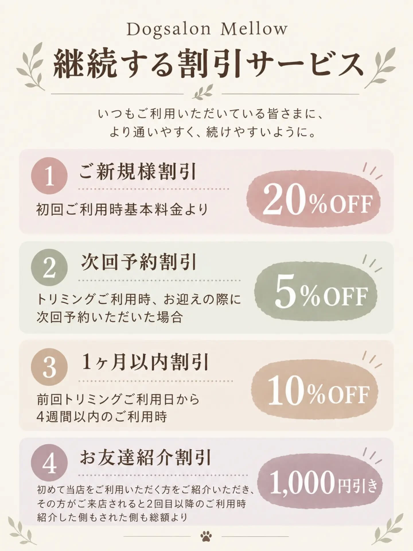 - 割引制度変更とオーバーサイズ料金に関するお知らせ -